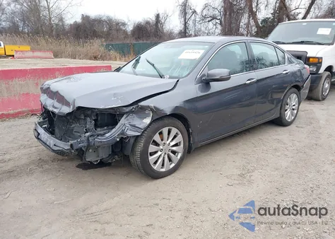 2013 Honda Accord Ex-L V-6 from USA, damaged, VIN 1HGCR3F8XDA005712